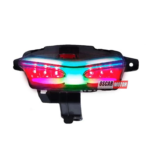 Jual LAMPU STOP YAMAHA AEROX OLD 155 STOPLAMP LAMPU BELAKANG LED 3in1