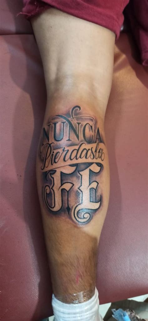 Nunca Pierdas La Fe Tatuaje Peque O Para Hombre Frases Para Tatuajes