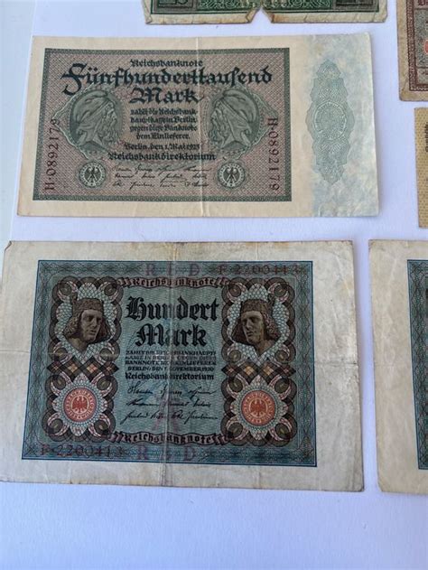 10 Banknoten DEUTSCHE REICHSMARK Kaufen Auf Ricardo