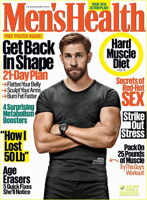 John Krasinski Shows Off His Super Buff Body For Mens Health Photo 3532287 John Krasinski