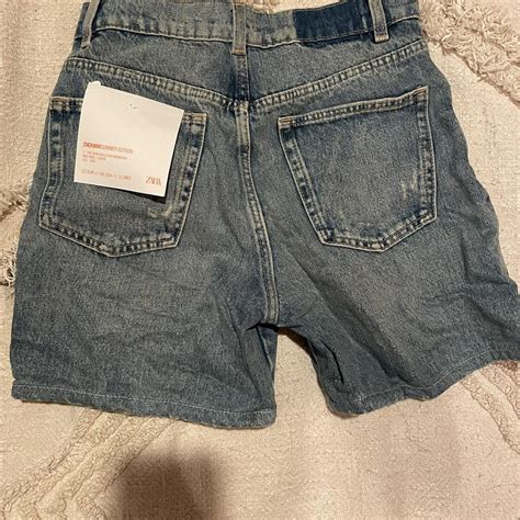 Long Jorts From Zara Very Trendy Tiny Bit Of Depop