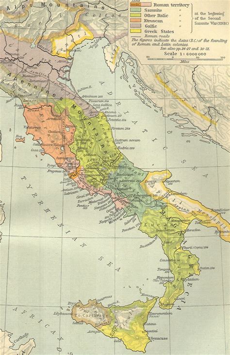 Map Of Europe Italian Peninsula