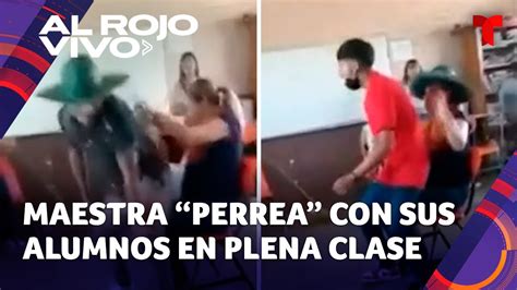 Maestra en México bailó reggaetón con sus alumnos en pleno salón de