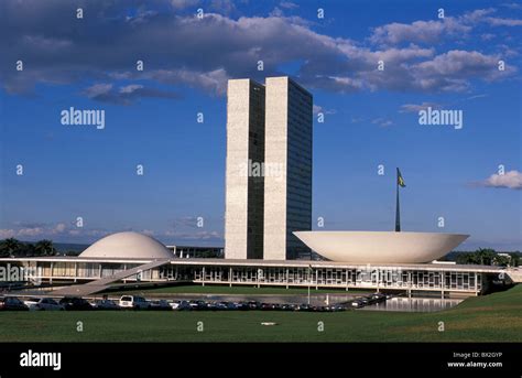 Parliament Brasilia Brazil South America Architecture Modern Building