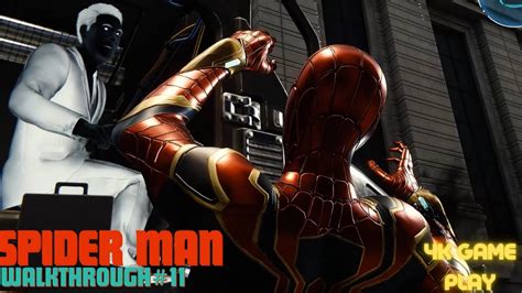 Marvel Spider Man Walkthrough 11 Go To F E A S T Shelter Collision