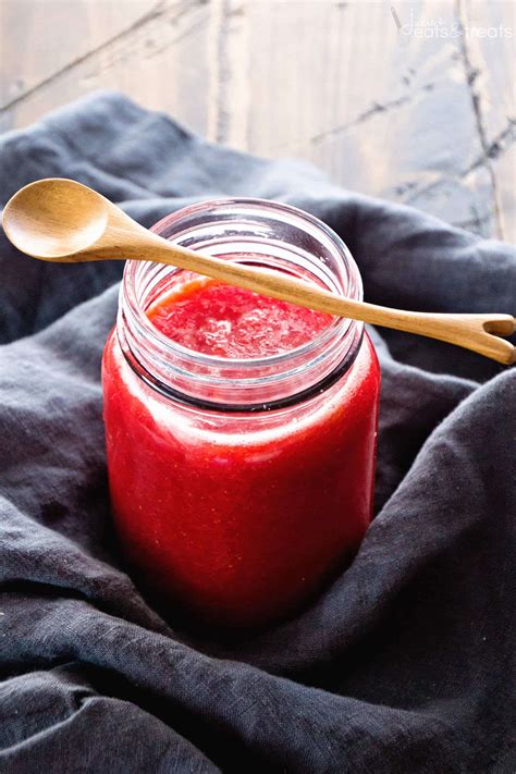 Easy Strawberry Rhubarb Jam Julie S Eats Treats