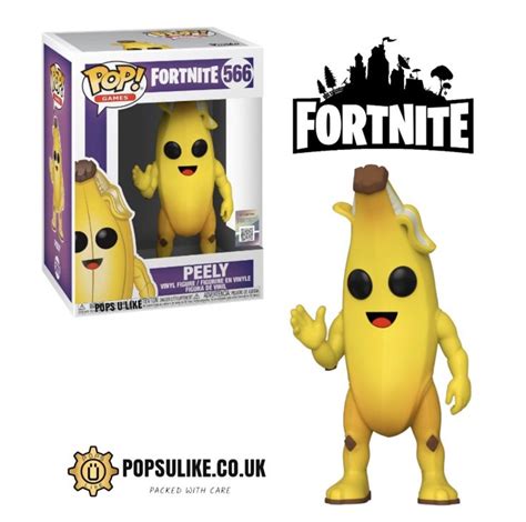 Peely Funko Pop Vinyl Fortnite Games Pop Funko Pop Vinyl Pop Vinyl