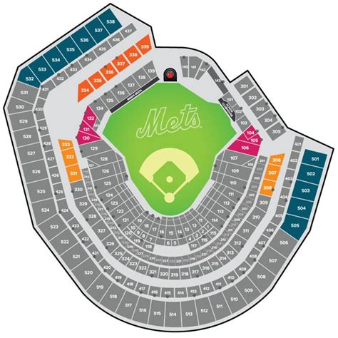 Citi Field Seat Map Cabinets Matttroy