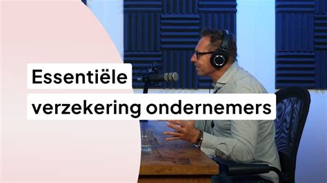 Welke Verzekeringen Zijn Essentieel Voor Ondernemers Met Gertjan