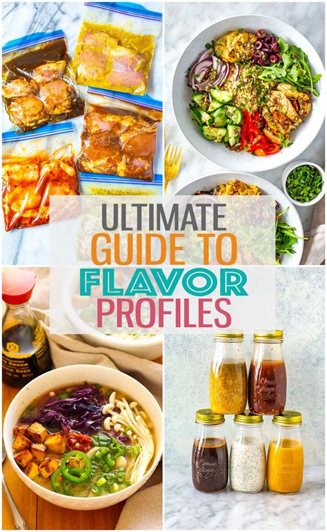 The Ultimate Guide to Flavor Profiles {+Cheat Sheet} - The Girl on Bloor