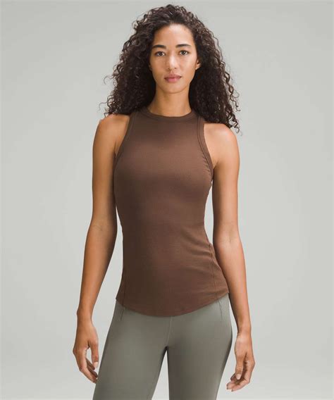 Lululemon Hold Tight Tank Top Java Lulu Fanatics