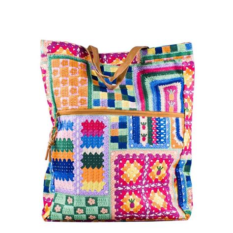 Bolsa Farm Ginga Estampada Borda Borda Dom Store Multimarcas