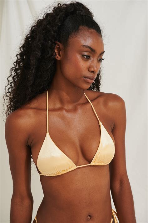 Triangle Bikini Top Yellow Na Kd