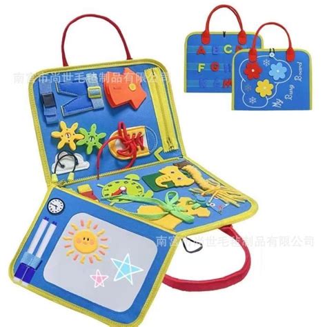 Jeux D Apprentissage Busy Board Pour Enfants Montessori Jouets Tableau