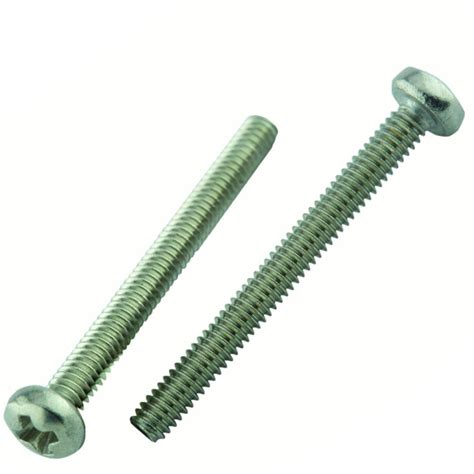 M3 0 5 X 25 Mm Stainless Pan Head Phillips Metric Machine Screw 2 Pack