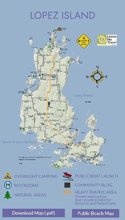 Maps Of Lopez Lopez Island Chamber Of Commerce