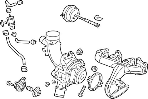 Chevrolet Sonic Turbocharger Assembly Encore Eng Vin B 25198550