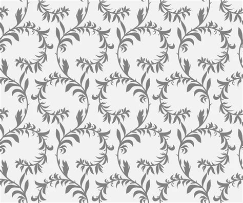 Vintage Damask Seamless Background Floral Motif Pattern Stock Vector