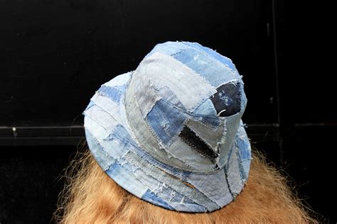 Rugged Denim Bucket Hat Street Style Hat Ripped Jeans Etsy Uk