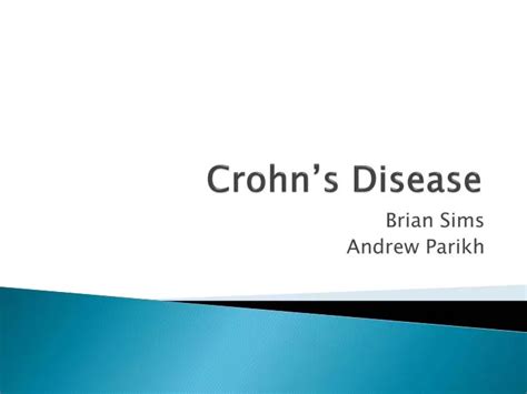 Ppt Crohn’s Disease Powerpoint Presentation Free Download Id 1834298