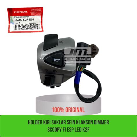 Jual Holder Kiri Saklar Sein Klakson Dimmer Scoopy Fi Esp LED K2F 35200