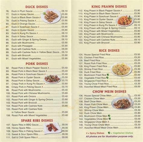 Menu At New Garden Chinese Takeaway Restaurant Bristol