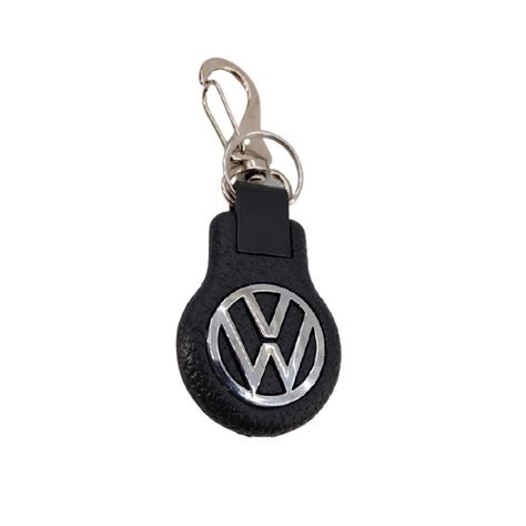 Chaveiro de luxo mosquetão emborrachado Volkswagen Volks Shopee