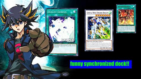 YGOPRO Duelist Genesis Synchro Deck 3 Crystal Wing Synchro AGOV