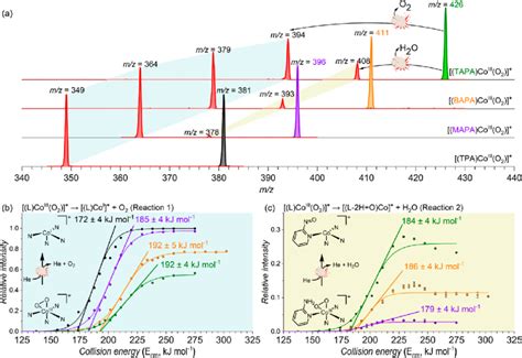 Collision Induced Dissociation Cid Experiments Of L Co Iii O