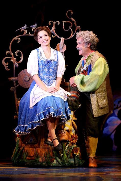 Belle And Her Dadmaurice Beauty And The Beast Broadway Tour