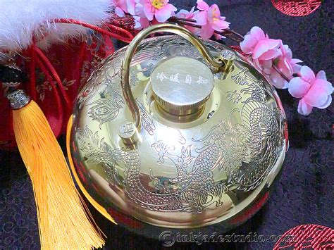 汤婆子 Traditional Chinese Hot Water Bottle Ink Jade Studio