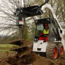 Auger Attachment Bobcat · Channahon General Rental