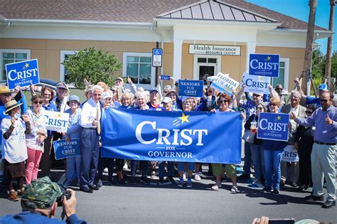 Charlie Crist Unveils Seniors For Crist Initiative During Stop At The