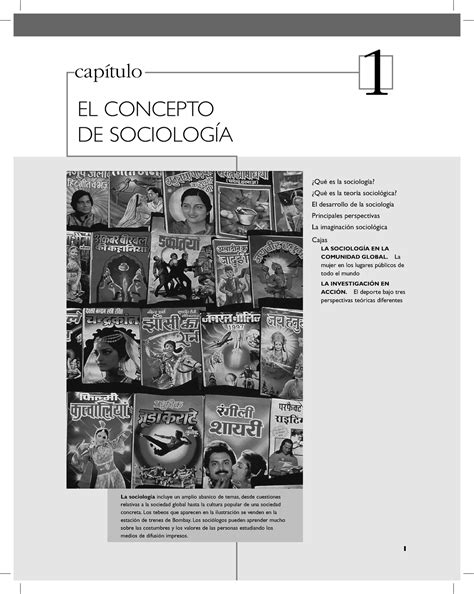 EL Concepto DE Sociología 1 capítulo EL CONCEPTO DE