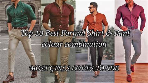 Best Color Combinations For Formal Men S Clothes Best Formal