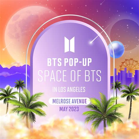 Thepopupcloud On Twitter BTS POP UP SPACE OF BTS In LOS ANGELES