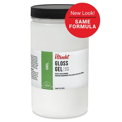 utrecht artists acrylic gel medium gloss gel medium quart walmartcom