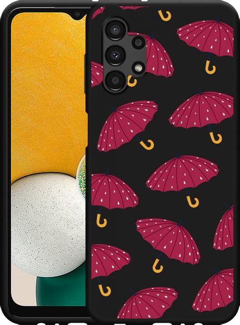 Samsung Galaxy A13 Hoesje Zwart Paraplu S Designed By Cazy Bol