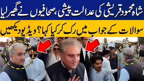 Exclusive Video Shah Mehmood Qureshi S Meaningful Reply To Journalist