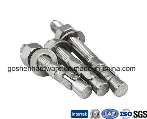 Stainless Steel Wedge Anchor Bolt M X China Stainless Steel Wedge