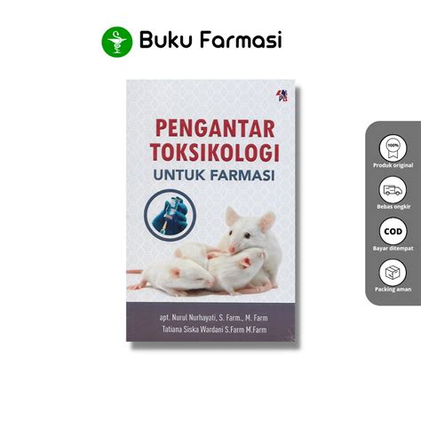 Jual Buku Farmasi Pengantar Toksikologi Untuk Farmasi Shopee Indonesia