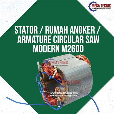 Jual Stator Gulungan Mesin Rumah Angker Armature Circle