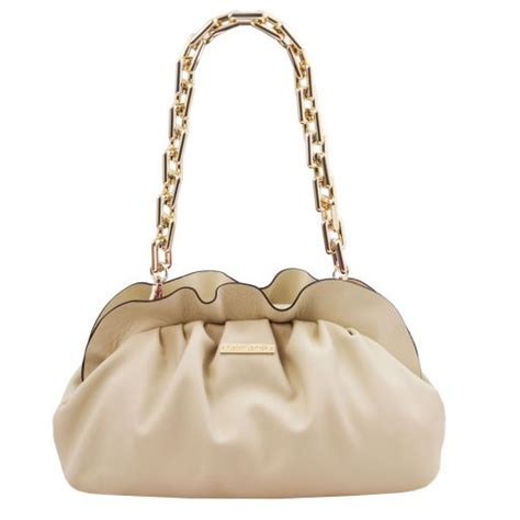 TL Bag Pochette In Pelle Morbida Beige TL142184