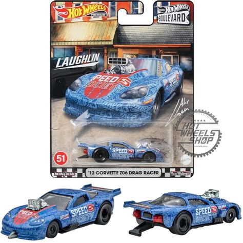 Jual HOT WHEELS 12 CORVETTE Z06 DRAG RACER BOULEVARD Shopee Indonesia