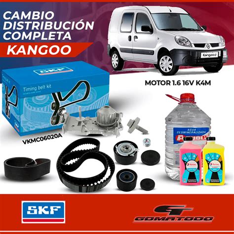 Cambio de distribución completa para Renault Kangoo Gomatodo