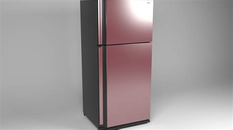 3d 4 Lowpoly Refrigerators Model Turbosquid 2258801