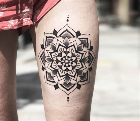 Mandala Flower Tattoo By Matthew Larkin Photo 24312