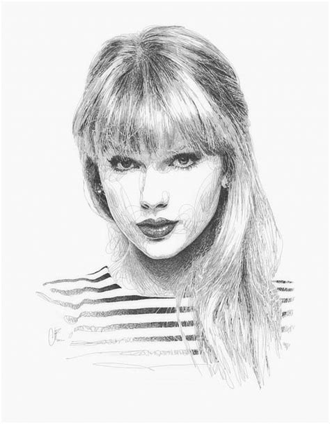 Pencil Sketch Of Taylor Swift Taylor Swift Drawing Pencil Sketch