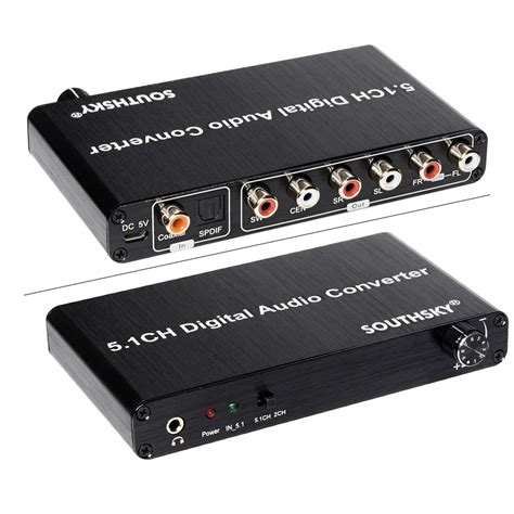 Amazon Southsky Ch Dac Converter Audio Decoder Digital Optical