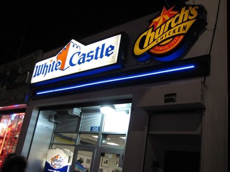 Dancing Blue Seal White Castle And Churchs Chicken Manhattan New York